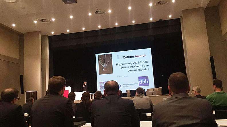 Verleihung des Cutting Awards 2016 - Kategorie Laserschneiden