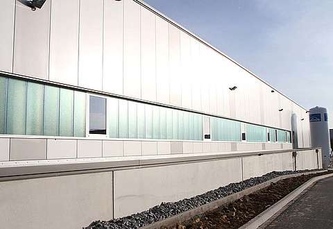 neues Blechbearbeitungszentrum Bauarbeiten