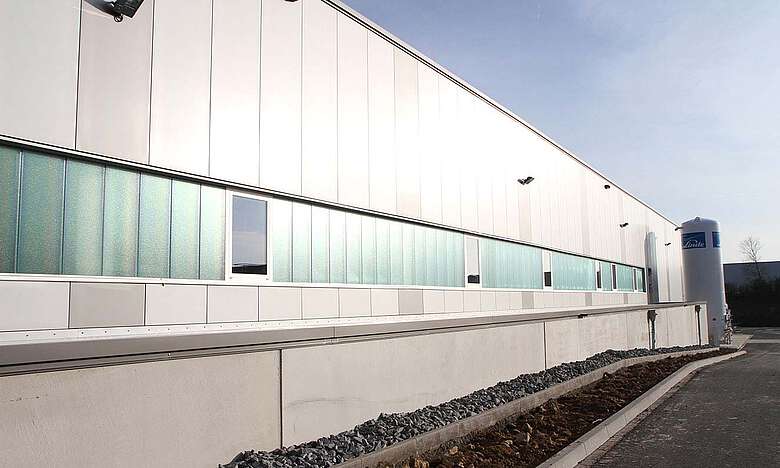 neues Blechbearbeitungszentrum Bauarbeiten