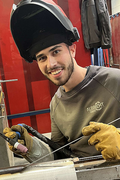 This is how the metalworker apprenticeship at Albrecht works