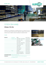 Datasheet stock on hand