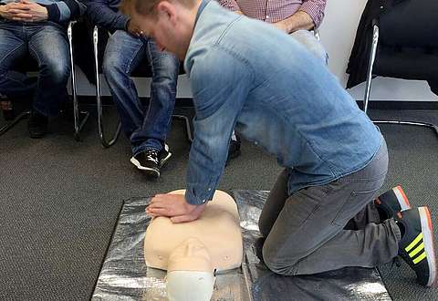 Ersthelferschulung bei Albrecht Ersthelferschulung bei Albrecht