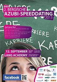Zum Azubi-Speeddating kommen und Ausbildungsplatz sichern
